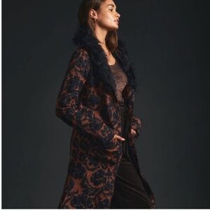 By Anthropologie Jacquard Cardigan